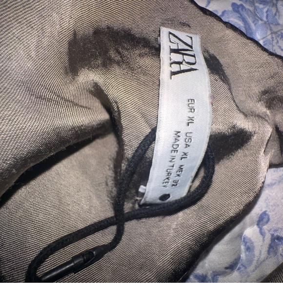 Zara Olive Satin dress - Picture 5 of 8